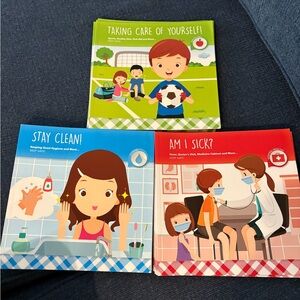 Children's Educational Book Set - Self Care